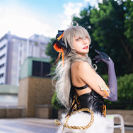 夜幕甘雨『原神』／零崎沙耶（@zerozakisaya）、撮影：乃木章