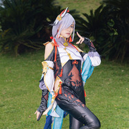 申鶴『原神』／まおと（@_mao_a）、撮影：乃木章