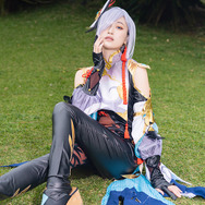 申鶴『原神』／まおと（@_mao_a）、撮影：乃木章