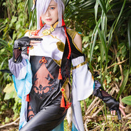 申鶴『原神』／まおと（@_mao_a）、撮影：乃木章