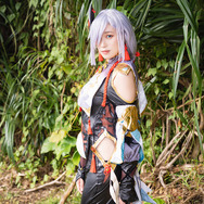 申鶴『原神』／まおと（@_mao_a）、撮影：乃木章