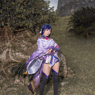 雷電将軍『原神』／黒子きき（@kikikiringring）、撮影：乃木章