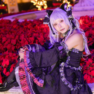 紫咲シオン「ホロライブ」／モデル：夜霧よみ、撮影：tama