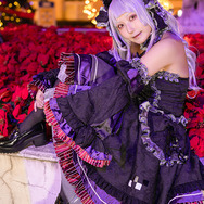 紫咲シオン「ホロライブ」／モデル：夜霧よみ、撮影：tama