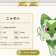 『ポケモン スカーレット・バイオレット』ニュースランキング―「ニャオハ立つな論争」に決着…“連れ歩き”が進化条件のポケモンも？