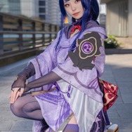 雷電将軍『原神』/モデル:猫野にゃろ、撮影:tama