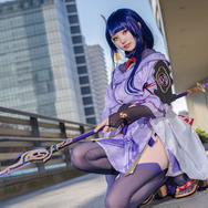 雷電将軍『原神』／モデル：猫野にゃろ、撮影：tama