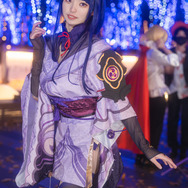 雷電将軍『原神』／モデル：猫野にゃろ、撮影：tama