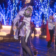 雷電将軍『原神』／モデル：猫野にゃろ、撮影：tama