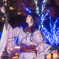 雷電将軍『原神』／モデル：猫野にゃろ、撮影：tama