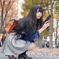 井ノ上たきな『リコリス・リコイル』/モデル:美波れい、撮影:tama