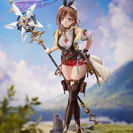 広告に掲出されている「ライザ」のフィギュア画像。