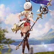 広告に掲出されている「ライザ」のフィギュア画像。