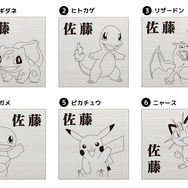 お気に入りの『ポケモン』を表札に！カントー地方・ジョウト地方から30匹がラインナップ