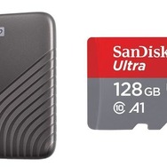 【Amazon初売り】人気ストレージ製品がお得!4TBの大容量ポータブルSSDやスイッチに最適なマイクロSDカードなど