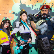 キルジョイ／わたらい（Twitter：@watara1__）、セージ／西井綾音（Twitter：@atata_dayo）、ブリムストーン／ソロモンの大佐（Twitter：@solomon_taisa）、撮影：乃木章