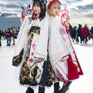 狐の嫁入り【Felinae Cookie】衣装提供：Epetice／火将ロシエル（Twitter：@Kasyou3roshieru）、西山野園美（Twitter：@nozoccho）、撮影：乃木章