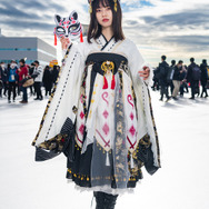 狐の嫁入り【Felinae Cookie】衣装提供：Epetice／西山野園美（Twitter：@nozoccho）、撮影：乃木章