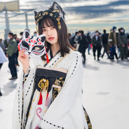 狐の嫁入り【Felinae Cookie】衣装提供：Epetice／西山野園美（Twitter：@nozoccho）、撮影：乃木章