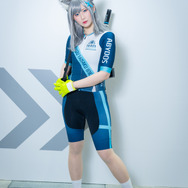 シロコ『ブルーアーカイブ』企業ブース／あまねるみ（Twitter：@Amane_Rumii）、撮影：乃木章