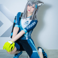 シロコ『ブルーアーカイブ』企業ブース／あまねるみ（Twitter：@Amane_Rumii）、撮影：乃木章