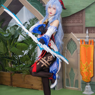 甘雨『原神』「HoYoverse」ブース／Yomi（Twitter：@yomicoskr）、撮影：乃木章