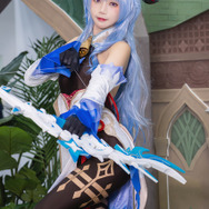 甘雨『原神』「HoYoverse」ブース／Yomi（Twitter：@yomicoskr）、撮影：乃木章