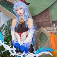 甘雨『原神』「HoYoverse」ブース／Yomi（Twitter：@yomicoskr）、撮影：乃木章