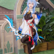 甘雨『原神』「HoYoverse」ブース／Yomi（Twitter：@yomicoskr）、撮影：乃木章