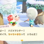 『あつまれ どうぶつの森』ゲーム内より
