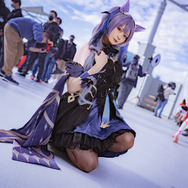 刻晴『原神』／猫宮ねね子 （Twitter：@NeK_neneko_）、撮影：Jon