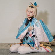 風真いろは【ホロライブ】／鳩まめ（Twitter：@cp_hatomame5）、撮影：tama