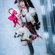 夜見れな「にじさんじ」／モデル：菜柚、撮影：Jon