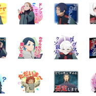 『機動戦士ガンダム 水星の魔女』新作LINEスタンプが“需要”に応える！「ダブスタクソ親父」「あれはガンダムだ」など全40種
