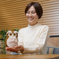 本物そっくりな癒し系ペットロボット「ハッピーふくろう」発売！運勢を占う“開運アドバイザー”としても活躍