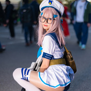 ネオン『勝利の女神:NIKKE』／零崎沙耶（Twitter：@zerozakisaya）、撮影：乃木章