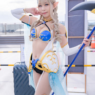 第３村人リンシア『エルフ村』／Aki（@akicoser）、撮影：tama