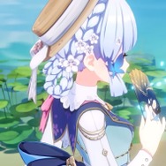 YouTube「【原神】テイワットスタイル・コスチュームPV『本を閉じ、花を寄せる』」より