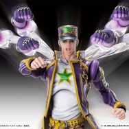 『ジョジョ』第6部の「空条承太郎」が、「超像可動シリーズ」フィギュアに―オラオララッシュを再現できるエフェクトパーツが付属ッ！
