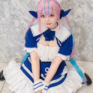 湊あくあ「ホロライブ」／はおこ（@ha_o030）、撮影：tama