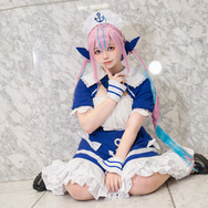 湊あくあ「ホロライブ」／はおこ（@ha_o030）、撮影：tama