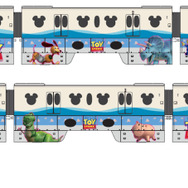 ディズニーリゾートラインが『トイ・ストーリー』一色に！一部車両と乗車ホームドアまで特別仕様に変身