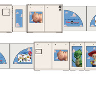 ディズニーリゾートラインが『トイ・ストーリー』一色に！一部車両と乗車ホームドアまで特別仕様に変身