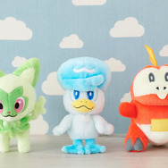 『ポケモンSV』ニャオハ・ホゲータ・クワッスの“うるつや瞳”に癒される！人気シリーズ「キミきめぬいぐるみ」に仲間入り