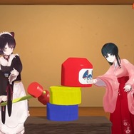 YouTube「【#にじ正月旅行】和風着物っ娘達と一緒に遊ぼう にじさんじ3D初の○○体験【竜胆 尊/小野町春香/戌亥とこ/にじさんじ】」より