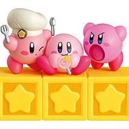 『星のカービィ』「ならべて!ぽよっとコレクション」が、本日30日発売!すいこみ顔や懐かしいクラシック顔など全6種類