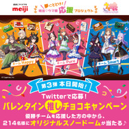 ウマ娘　オリジナルブランケット　明治ウマ娘応援プロジェクト　キャンペーン 当選品 チョコレート大作戦 on X: 