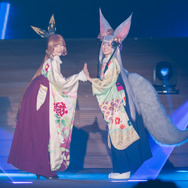 クラリス/星島沙也加(Twitter@sayapiii27)、ソシエ/有井ちえ(Twitter@chie_arichan)、撮影:乃木章(Twitter@Osefly)