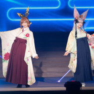 クラリス/星島沙也加(Twitter@sayapiii27)、ソシエ/有井ちえ(Twitter@chie_arichan)、撮影:乃木章(Twitter@Osefly)