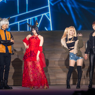 ユーステス/平賀勇成(Twitter@YUUSEI_HIRAGA)、イルザ/くろは(Twitter@kuroha142)、ゼタ/ゆう(Twitter@yu_know_what)、ベアトリクス/まおと(Twitter@_mao_a)撮影:乃木章(Twitter@Osefly)